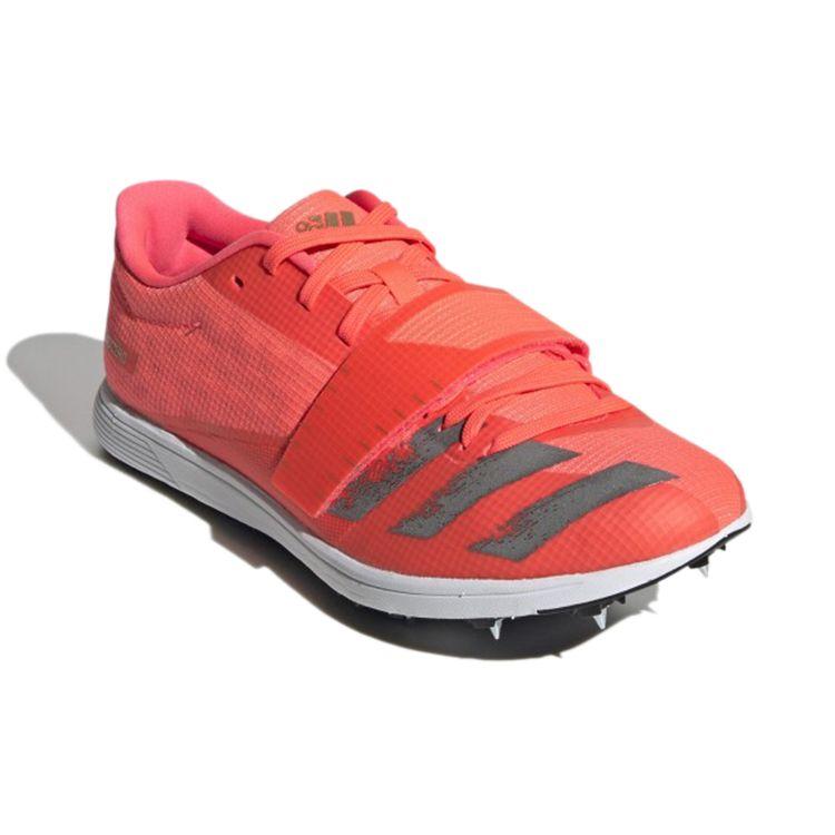 adidas Кроссовки мужские AdiZero Triple Jump Signal Coral Оранжевый Серебристо-металлический Облачно-белый EG6188