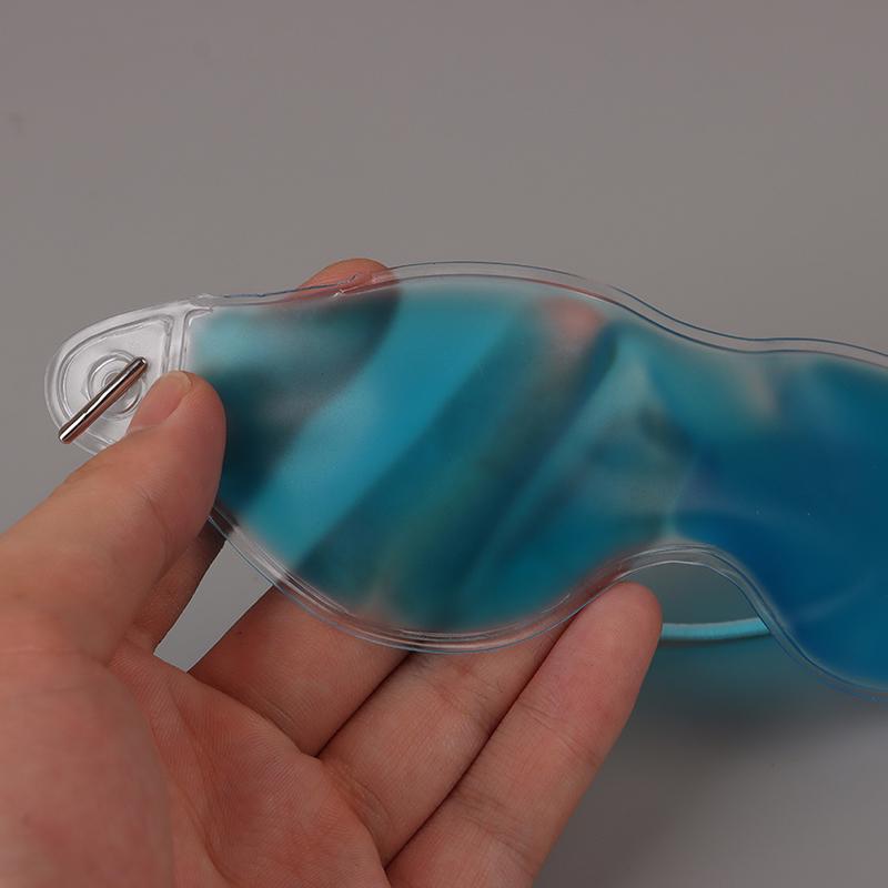 1 шт. Гелевая маска для глаз Холодный пакет Теплый нагрев Лед Сон Усталая маска Уход за глазами