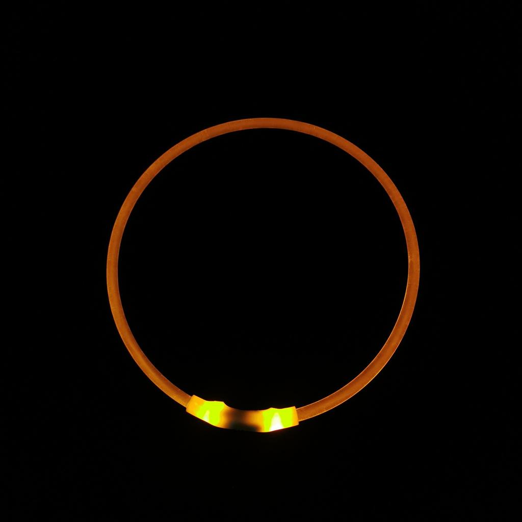 LED Dog Collar Light USB Rechargeable Glow Pet Dog Collar For Night Security