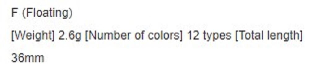 Воблер Rob Lure Mama Berbie F 36мм 2.6 грамма Плавающий воблер 04 (3337)