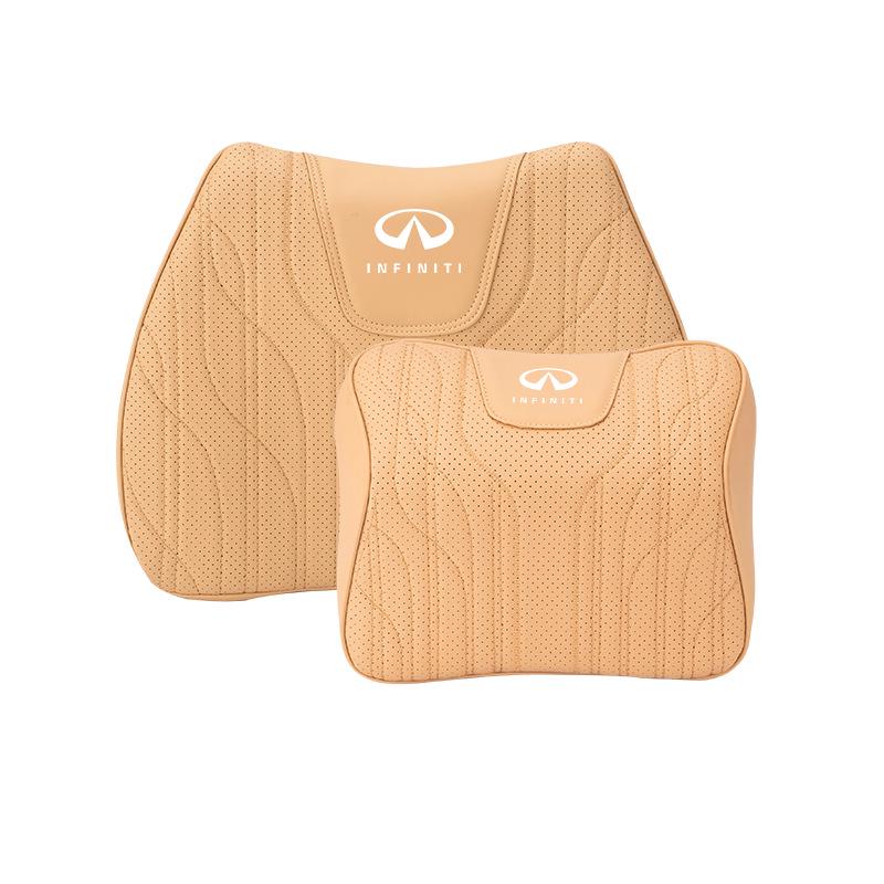 Infiniti Q50L/QX60/QX50/Q70L/QX80 Headrest Neck and Lumbar Support Cushion - All Seasons