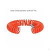 PU Spring Tube High Spiral Pneumatic Hose with Connector AreaSaving Retractable Air Compressor