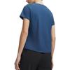 Under Armour Спортивный пуловер с круглым вырезом, футболка с коротким рукавом, женские топы 6009536-498