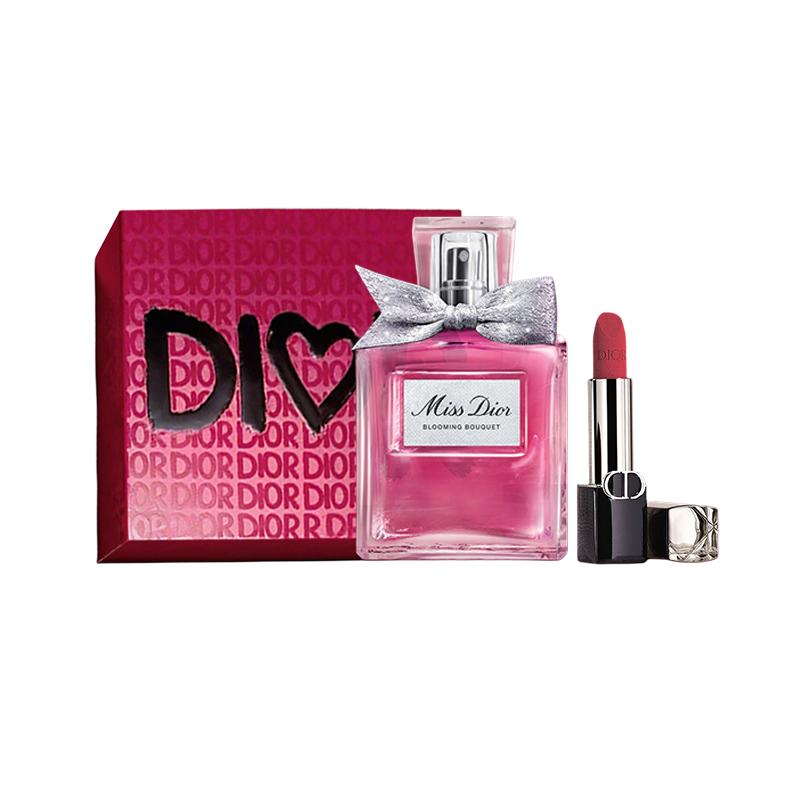 Dior Miss Dior Blooming Bouquet Eau de Toilette Limited Edition With Lipstick/Lip Gloss Set Limited Edition Gift Set
