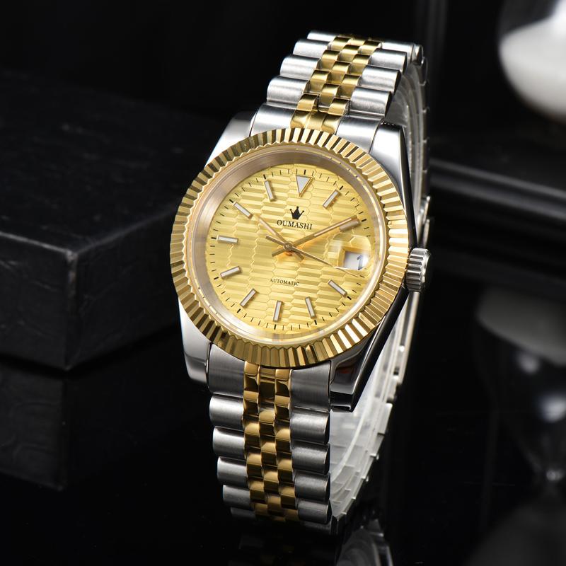 Часы NH35 с механизмом 36 мм Деловые часы Часы для плавания и дайвинга в сборе