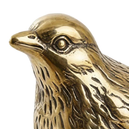 1/9 шт. Винтажная петля с головой птицы, декоративный топпер, мини-фигурка воробья из металла, статуэтка, винтажная голова-петля животного, домашнее украшение