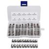 200Pcs Glass Tube Fuse Assorted Kit Amp 0.2A-20A Quick Blow Glass Tube Fuse Set 250V Glass Fuse Assortment Pack with Storage Box