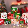 24Pcs Small Gift Candy Box 24 Days Packaging Bags  New Year Celebration
