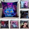 K-kpop D-Демоны H-Охотники Наволочка Плюшевая Ткань Мягкая Наволочка Двусторонняя Печать Чехол для Подушки Бытовые Подарки