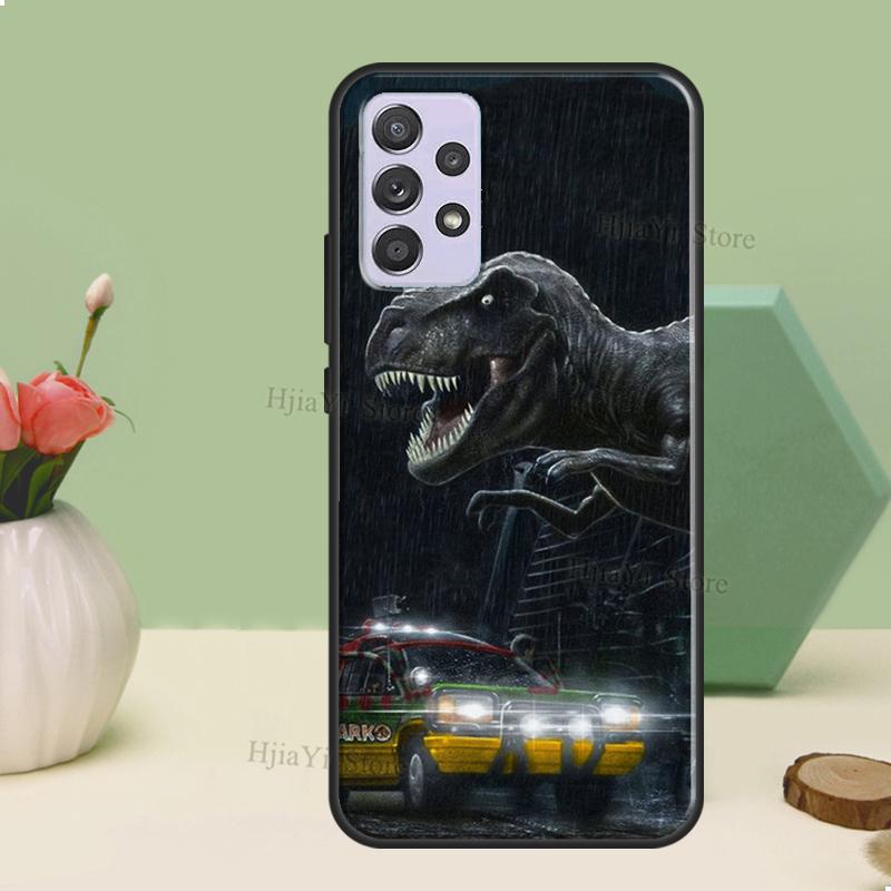 Jurassic Dinosaur Case For Samsung A54 A34 A24 A14 A51 A71 A12 A22 A32 A52 A72 A73 A33 A53 A13 Back Cover