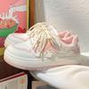 White Shoes Women's Shoes Spring and Autumn New Lightweight Good-looking Students All-Match Breathable Board Shoes
