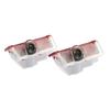 C200 E200 New 2025 For Mercedes Benz Mercedes Benz LED Car Door Light Logo HD Laser Decor Project Ghost Lamp For  W176 W205 W166