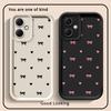 INS Корейский Милый Чехол-Бампер с Сердечком и Бантом для Xiaomi Redmi Note 14 Pro Plus 12 14C 11 12C 11s A1 A2 A3 A4 Note 13 13C 12s