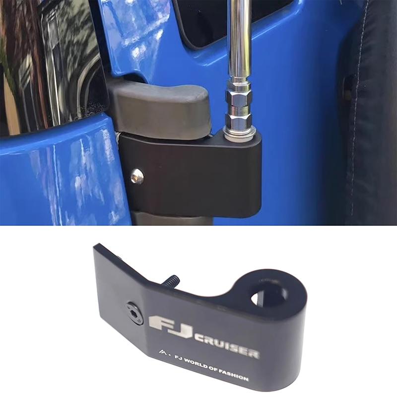 Для 2007-2022 Toyota Fj Cruiser Держатель дополнительной лампы Кронштейн антенны Металлический кронштейн антенны с двойным отверстием Специальная базовая комплектация