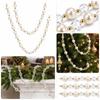 Acrylic Bead Garland Pearl Bead Garland Decorative Bead Chain Tree Bead Garland  Holiday Home Decor