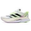 Adizero Boston 12 White Green Spark Мужские кроссовки Cloud-White Core-Black IG3321