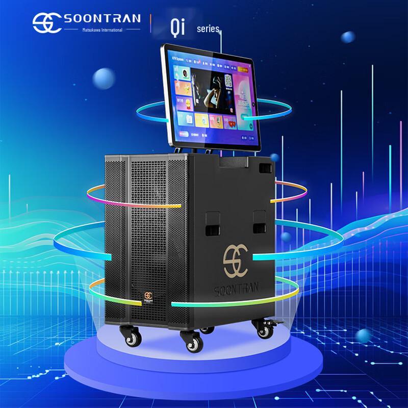 Портативная караоке- и PA-колонка Songchuan с тележкой