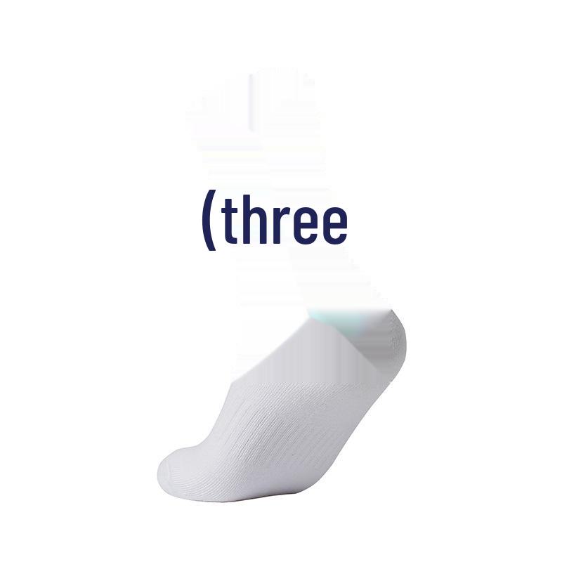 Мужские высокие спортивные носки из хлопка с влагоотводящим эффектом, противоскользящим и амортизирующим дизайном