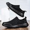 Fashion Men's Breathable Slip On Classic Shoes Comfy Casual Durable Lightweight Walking Shoes 2025