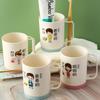 Семейный набор стаканчиков для полоскания рта, мультяшный детский родительско-детский набор стаканчиков для полоскания рта, утолщенный креативный стаканчик для чистки зубов, пластиковый стаканчик