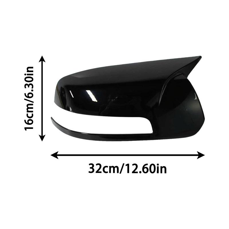 Carbon Fiber Black Stick On Mirror Cover Cap For KIA Sorento XM 2009 2010-2013 2014 Rearview Side Wing Mirror Housing Shell