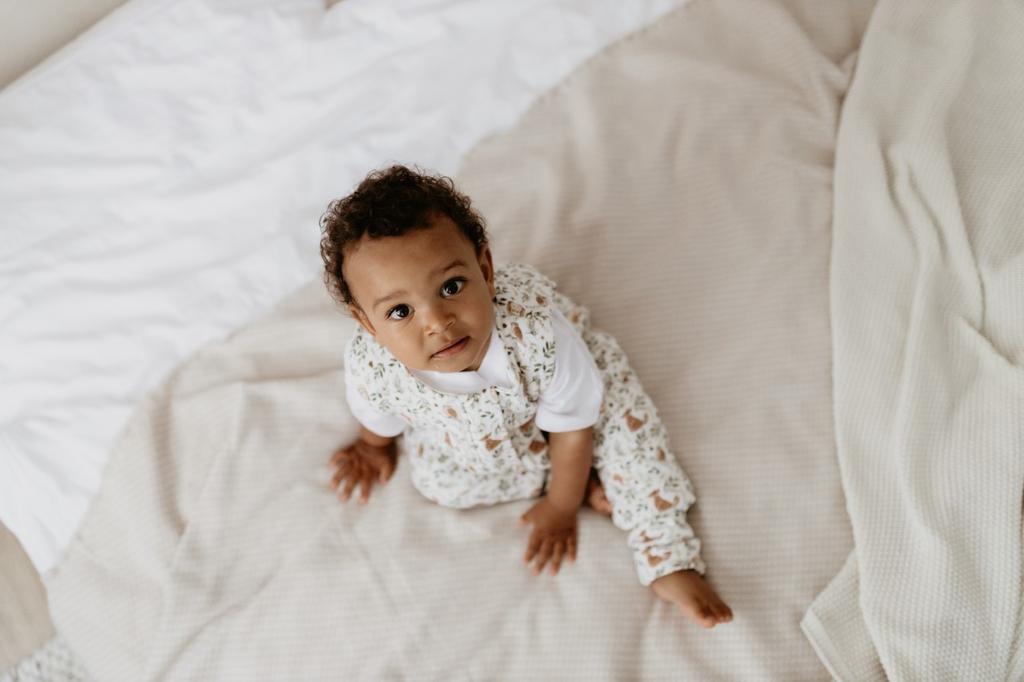 Спальный мешок двухсторонний с ножками M (3-5 лет) Зеленый лес