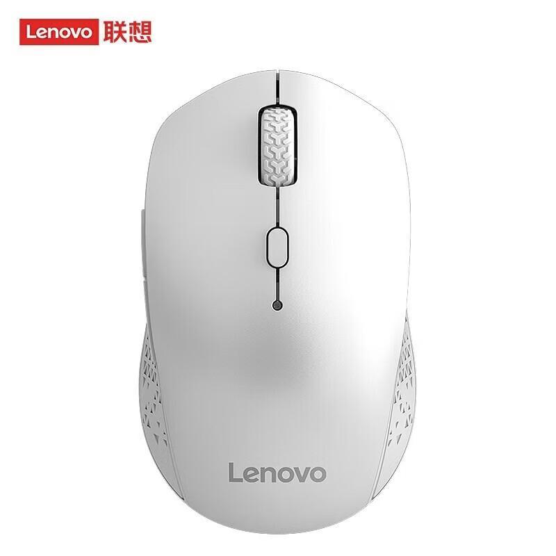 Lenovo Беспроводная Bluetooth двухрежимная эргономичная офисная мышь