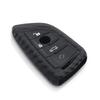 KEYYOU Для BMW X1 X3 X4 X5 X6 F15 F16 F48 G30 G38 525 540 740 Серии 1 2 5 7 218i Чехол-защита для ключа из углеродного волокна и силикона