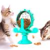 Вращающаяся ветряная мельница, вертушка для собак, игрушка для кошек, дразнилка для кошек, медленная кормушка, шар для выдачи лакомств, товары для питомцев, интерактивная, прочная, для тренировок