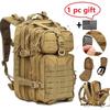 25L/50L Waterproof Backpack Outdoor Rucksacks Tactical Sports Camping Hiking Trekking Fishing Hunting Bag