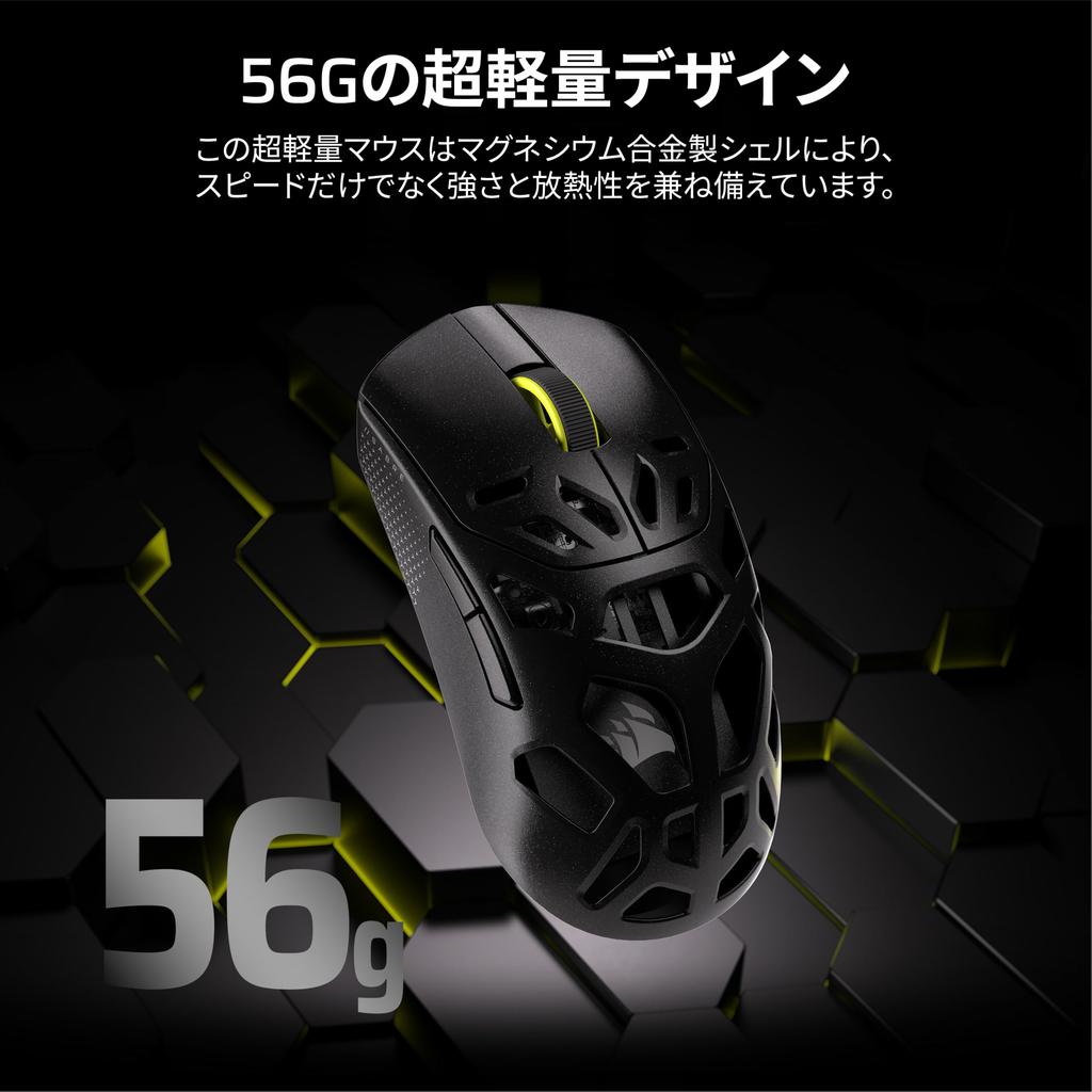 Беспроводная игровая мышь CORSAIR SABRE v2 PRO MG для FPS CORSAIR MARKSMAN S 33K DPI 8000 Гц Прочная Беспроводное время работы до 120 часов Черный – Сенсор,