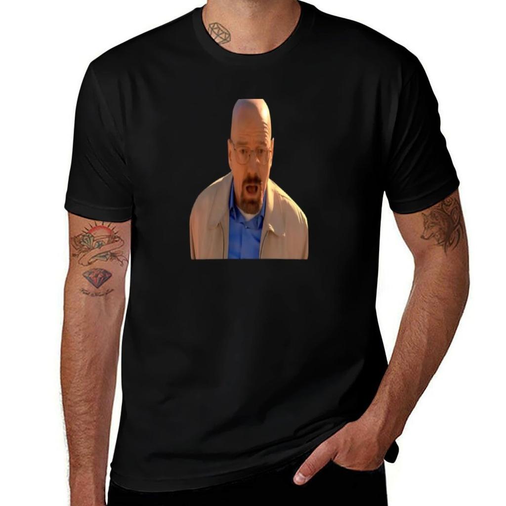 Shocked Walter White Tshirt Work Duty Casual Tshirt