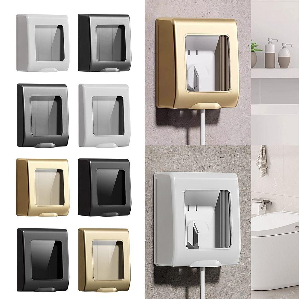 86 Type Switch Protective Cover Transparent Switch Waterproof Cover Socket Protector for Home