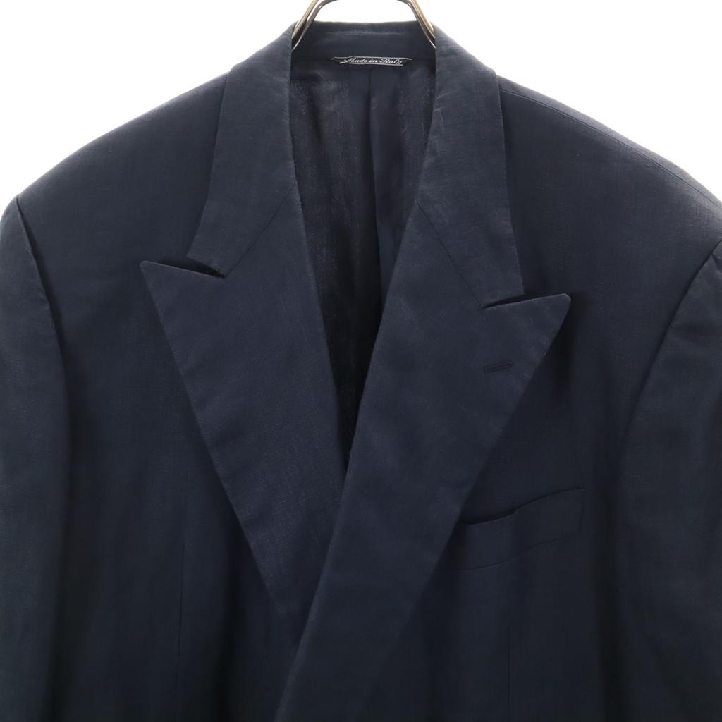 Fendi 90s Made In Italy Old Tailored Jacket 50 Navy Men's Used