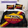 A.S Roma Pattern Bedding uilt Set uilt Cover Pillowcase Home Decoration Birthday Gift (1 * duvet cover + 2 * pillowcase  without core)03