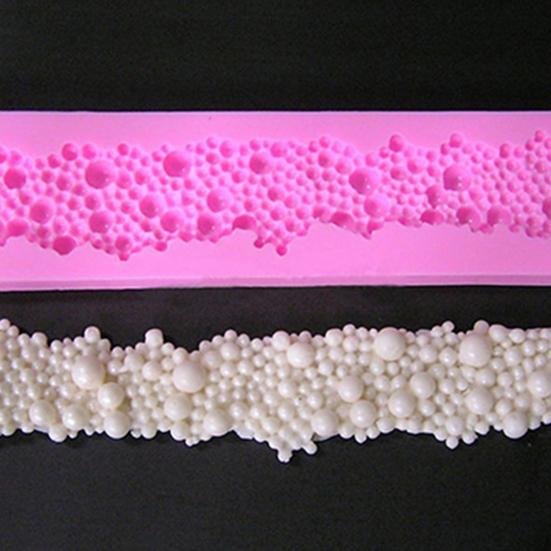 Форма для шоколада, легко моющаяся, в форме пузырьков, прочная, декоративная форма для шоколада для шеф-повара