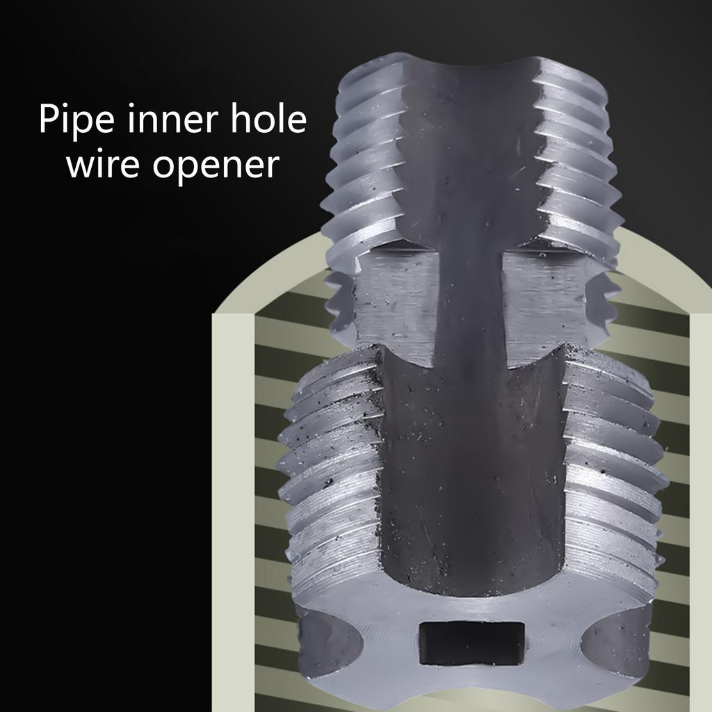 Внутреннее отверстие для сверления водопроводной трубы Двойные головки Труборез для ППР Нарезатель внутренней резьбы водопроводной трубы Электродрели Ручные инструменты