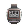 For Garmin Forerunner 310XT Two-color Silicone Watch Band(Grey Orange)