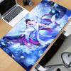 Kawaii Genshin Impact Columbina Mouse Pad Gaming Locking Animal Edge Big Computer Game Large Rubber Art Xaxc Laptop Desk Mat