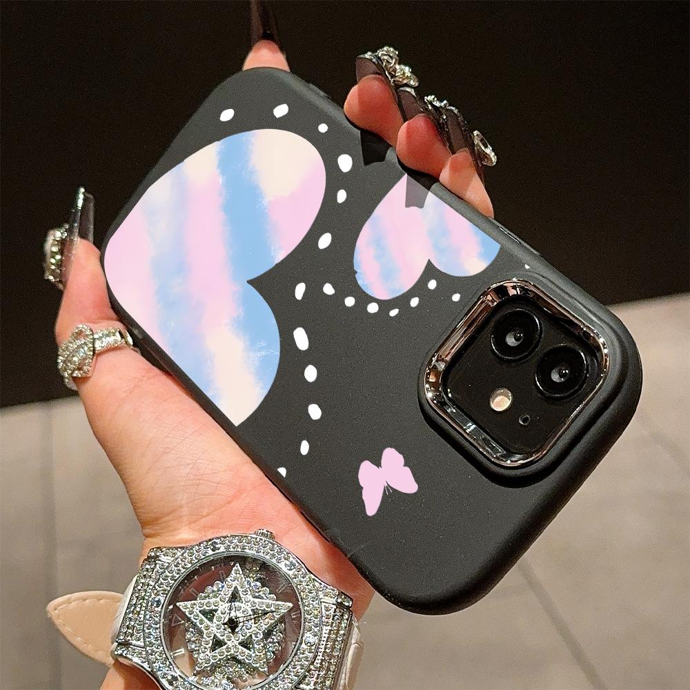 Solid Color Silver Edge Lens Soft Liquid Silicone Shockproof Phone Case for iPhone Samsung Huawei Honor Xiaomi Redmi OPPO Realme Vivo Infinix Tecno