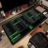 Excel Сокращения Office Сокращения Коврик для мыши Большой Расширенный Клавиатура Коврик для мыши Игровой Настольный коврик Прошитый край Нескользящая резина x
