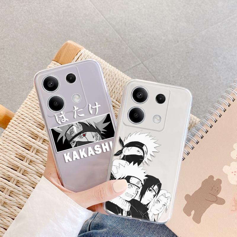 Мягкий прозрачный силиконовый чехол с рисунком аниме для Xiaomi Redmi Note 13 14T 15 Samsung A55 A35 M35 S24 FE iPhone 15 Huawei Honor 200 Camera Защитный противоударный чехол
