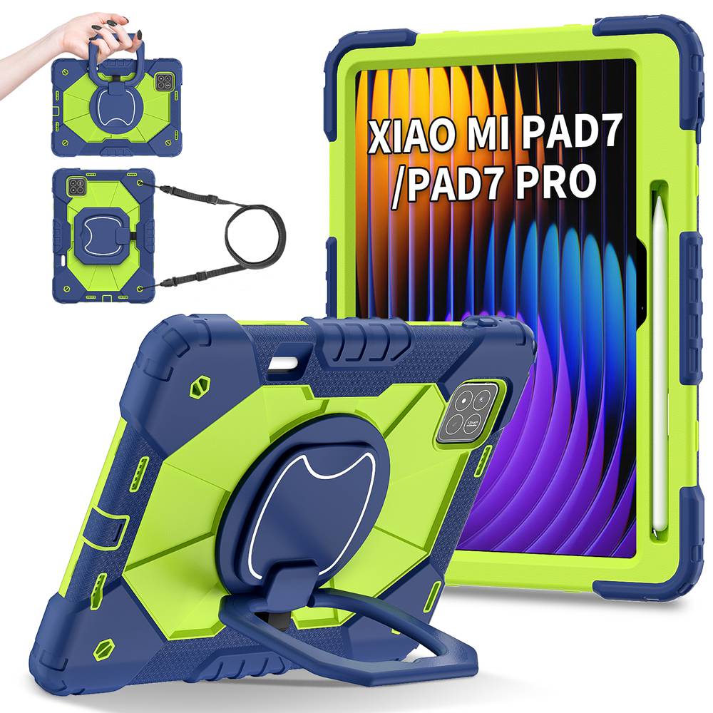 Для Pad 7 11,2 дюйма Чехол Детский чехол для планшета Силикон+ПК Redmi Pad 2 SE 9,7 Pro POCO 12,1