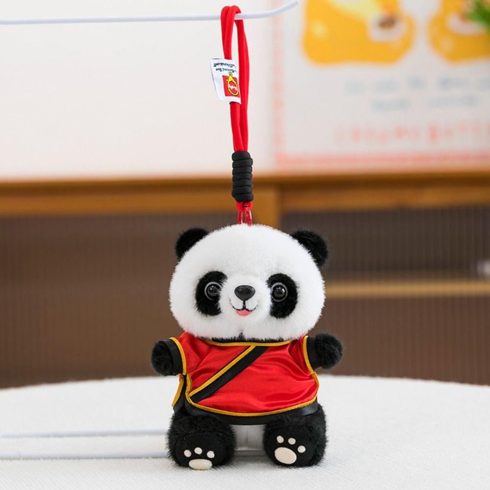 Soft Pillow Panda Plush Toy Chinese Style Stuffed Animal Toys Plush Panda Pendant Kids Toy