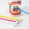 Simple Plastic Dental Tooth Mirror Non-slip Inspection Mirror Disposable Mouth Mirror  Tooth