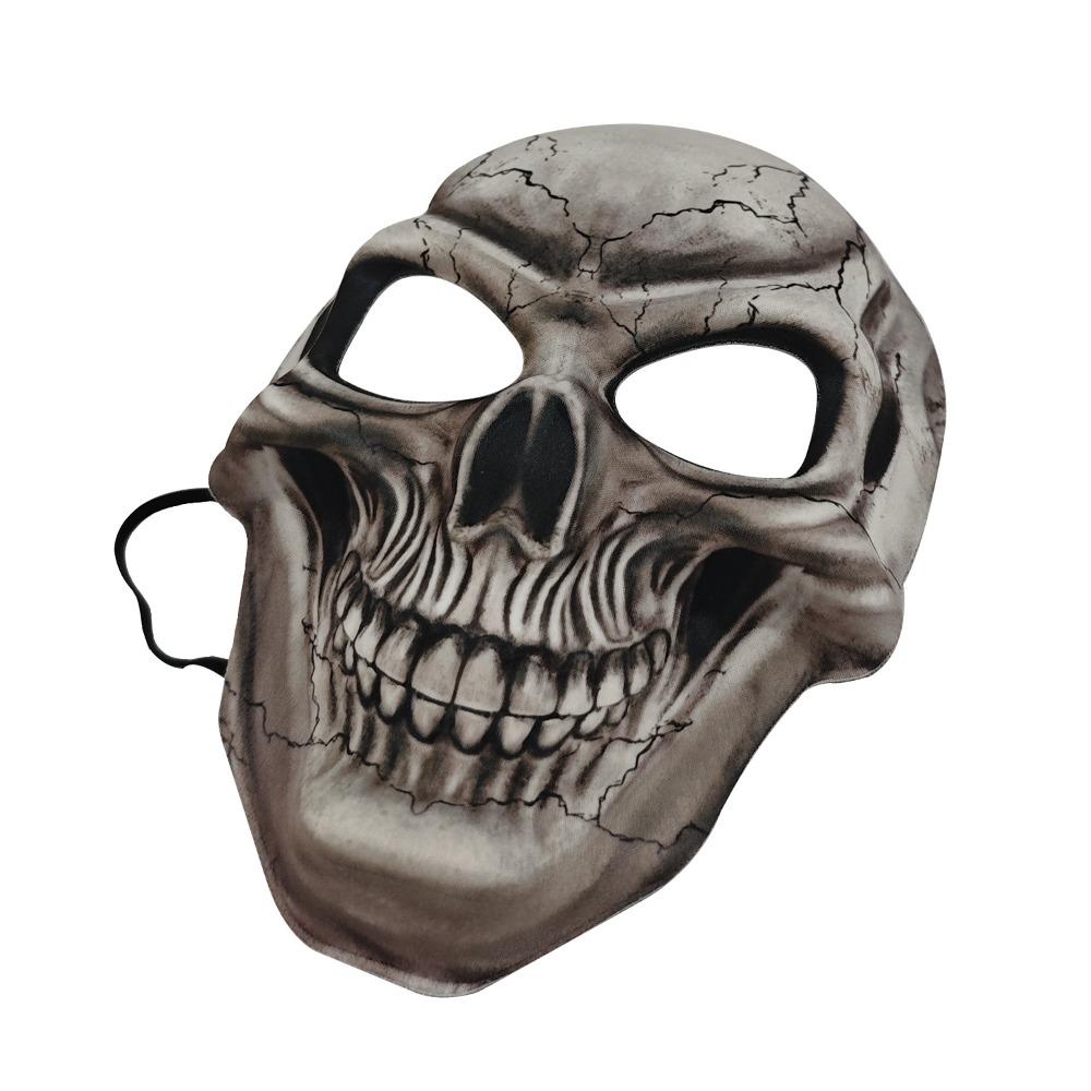 3D Skull Face Cover Soft Ghost Skull Mask Horrible Halloween Mask Party
