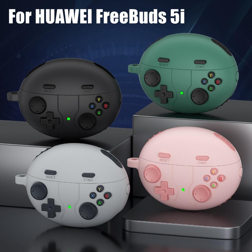 3D Earphone Protective Cover Silicone Earphone Storage Case for HUAWEI FreeBuds 5i Home/Outdoor