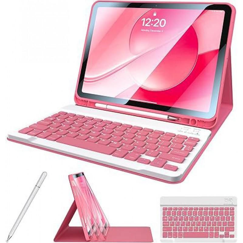 Detachable Bluetooth Keyboard Case IPad 11th 12th Gen With Magnetic Slim Protective Cover Stylus Holder