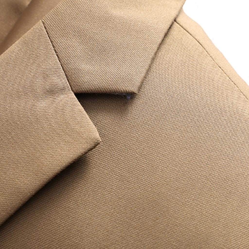 Мужской тонкий деловой костюм из двух предметов, однотонный пиджак большого размера, вечернее платье