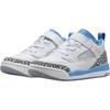 Kids' Sneakers Jordan Spizike Low White Wolf Grey Anthracite University Blue (PS)